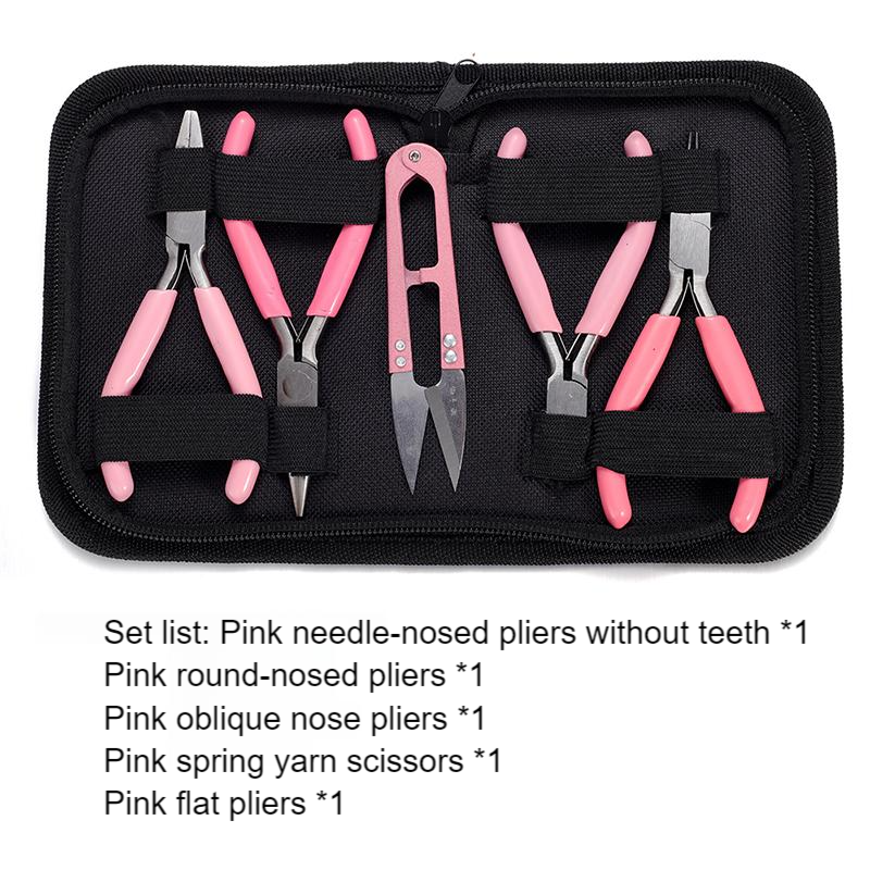 DIY handmade jewelry tool set pliers