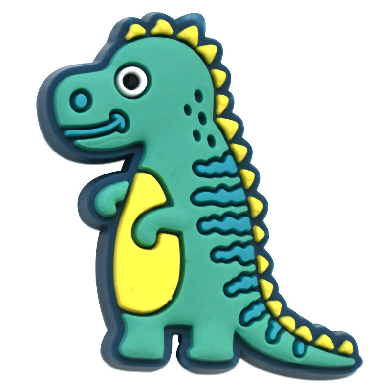 Cute Dinosaur Series Accessories In Stock Silicone Focus Beads Silicone Focus Beads