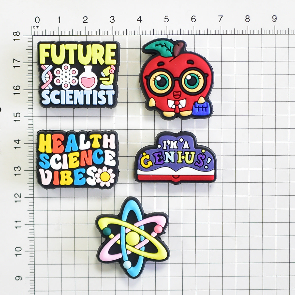 Creative Cartoon PVC Soft Rubber Student High-Value Focus Bead Accessories Silicone Focus Bead Silicone Focus Bead