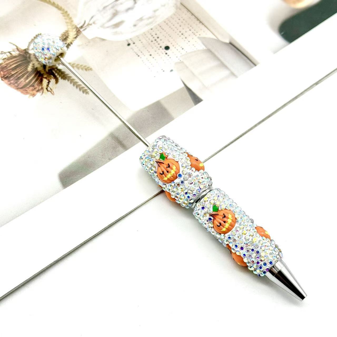 Halloween Full Diamond Beaded Pen