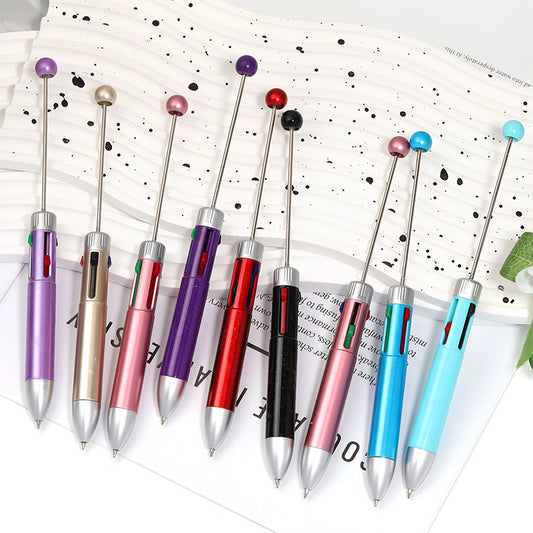 Four-color Press Bead Pen