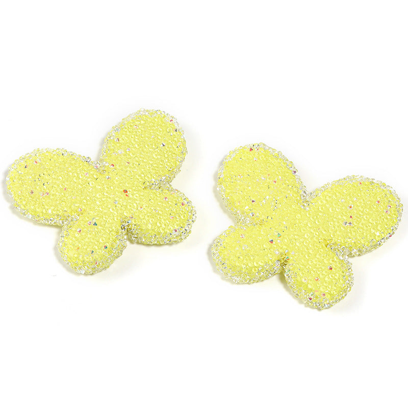 Colorful Sugar Butterfly Full Diamond Through Hole Beads