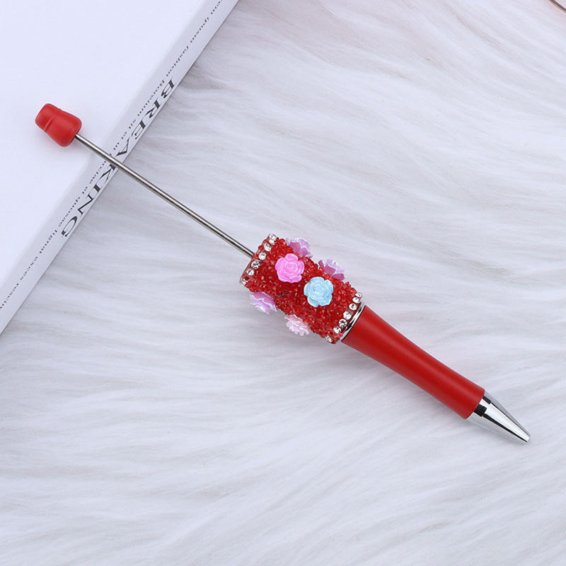 Sugar Flower Beaded Pen