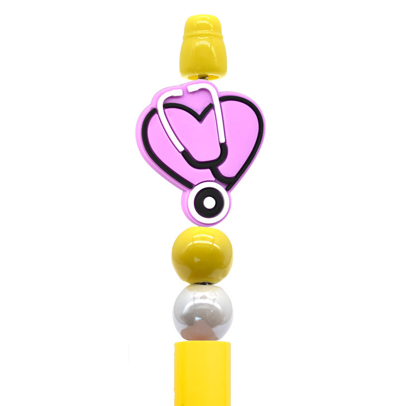 Cute Cartoon Medical Series Silicone Focus Beads Silicone Focus Beads