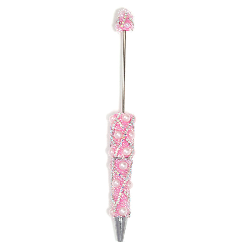 Colorful Pearl Rhinestone Colorful Sugar Pen Bubble Bead Pen