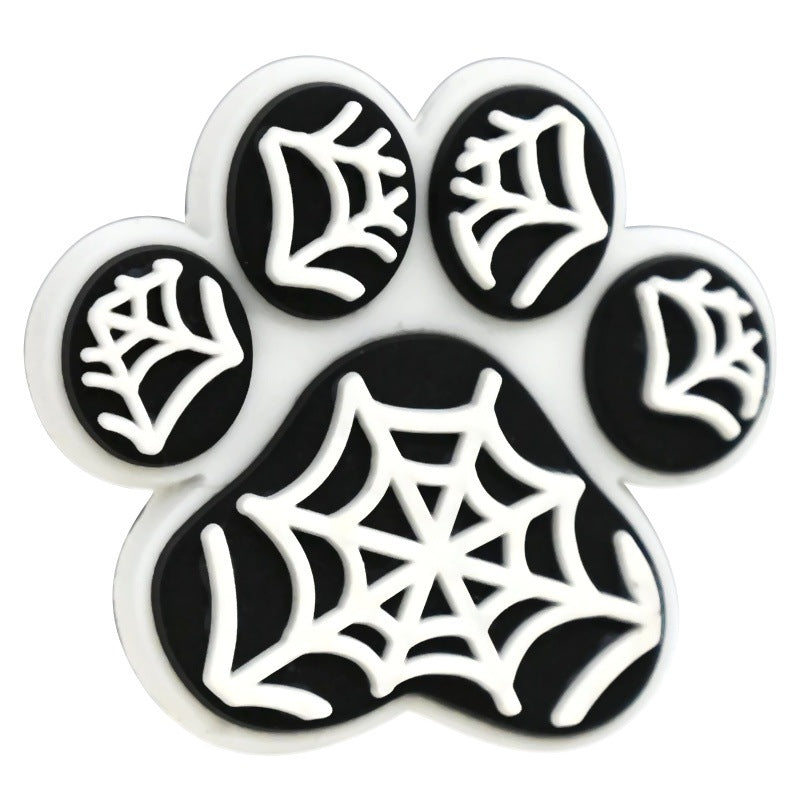 Cartoon Animal Footprint Series Silicone Focus Beads Silicone Focus Beads