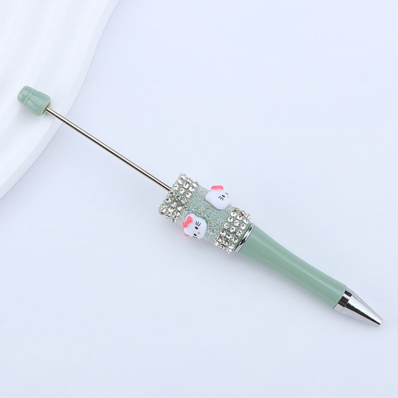 Gypsophila KT Cat Beaded Pen
