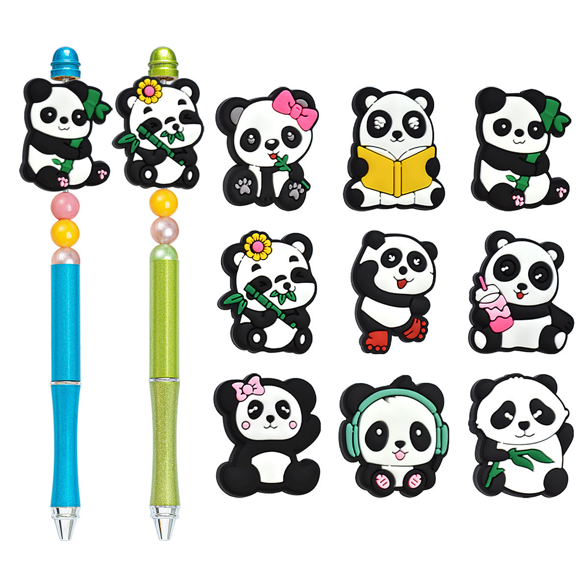 Panda Series Silicone Focus Beads Silicone Focus Beads