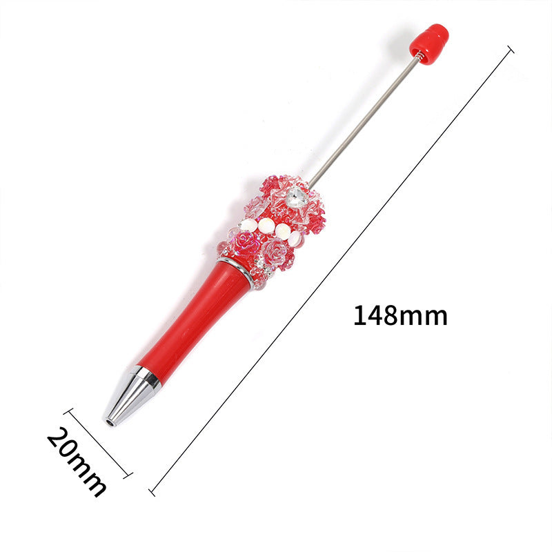 Floral Beaded Pen
