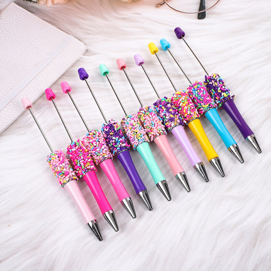 Rainbow Candy Beaded Pen