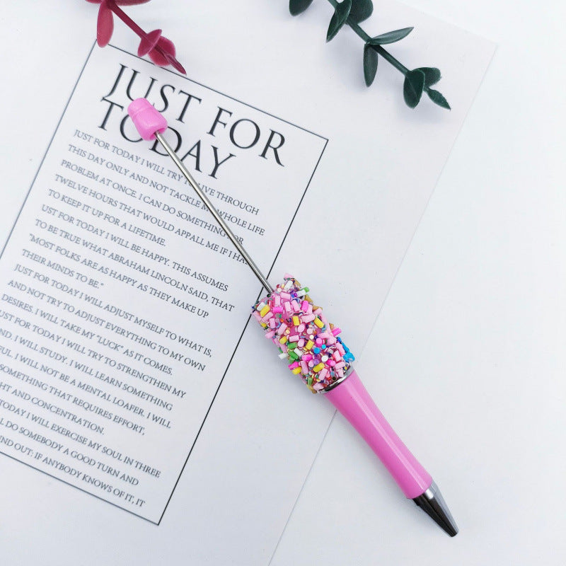 Rainbow Candy Beaded Pen