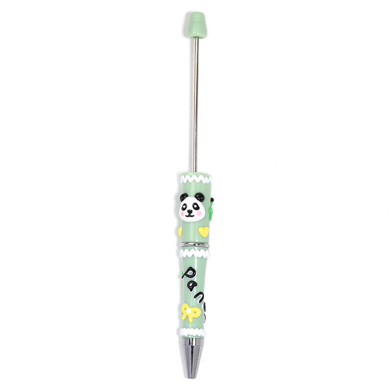 Colorful Cartoon Hand-painted Beaded Pen