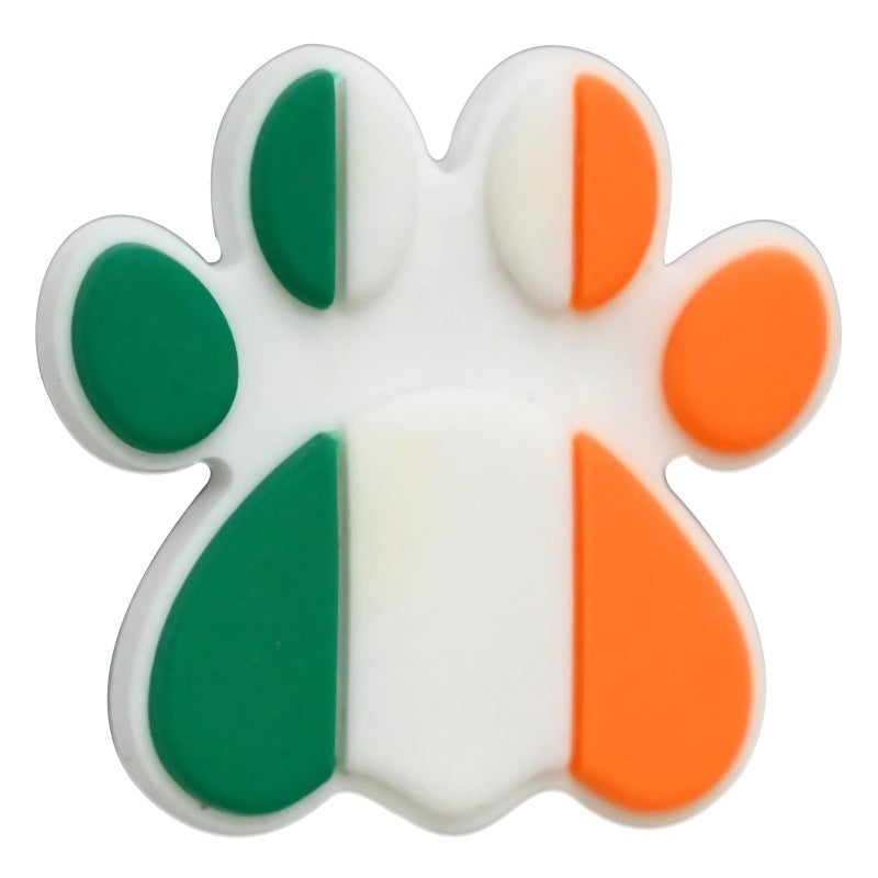 Cartoon Animal Footprint Series Silicone Focus Beads Silicone Focus Beads