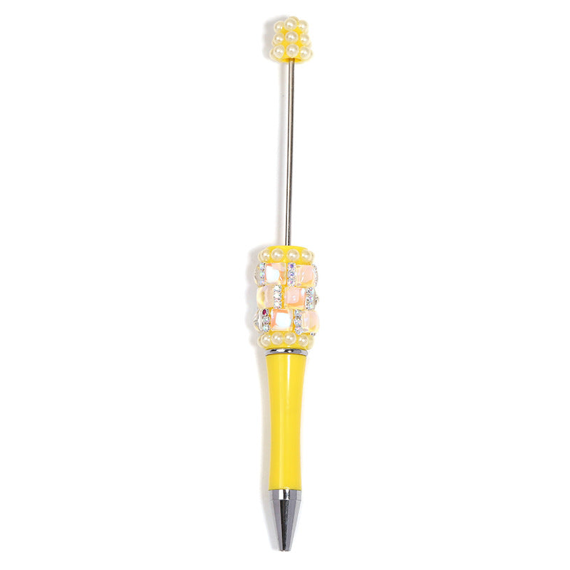 Square Diamond Heavy Industry Beaded Pen