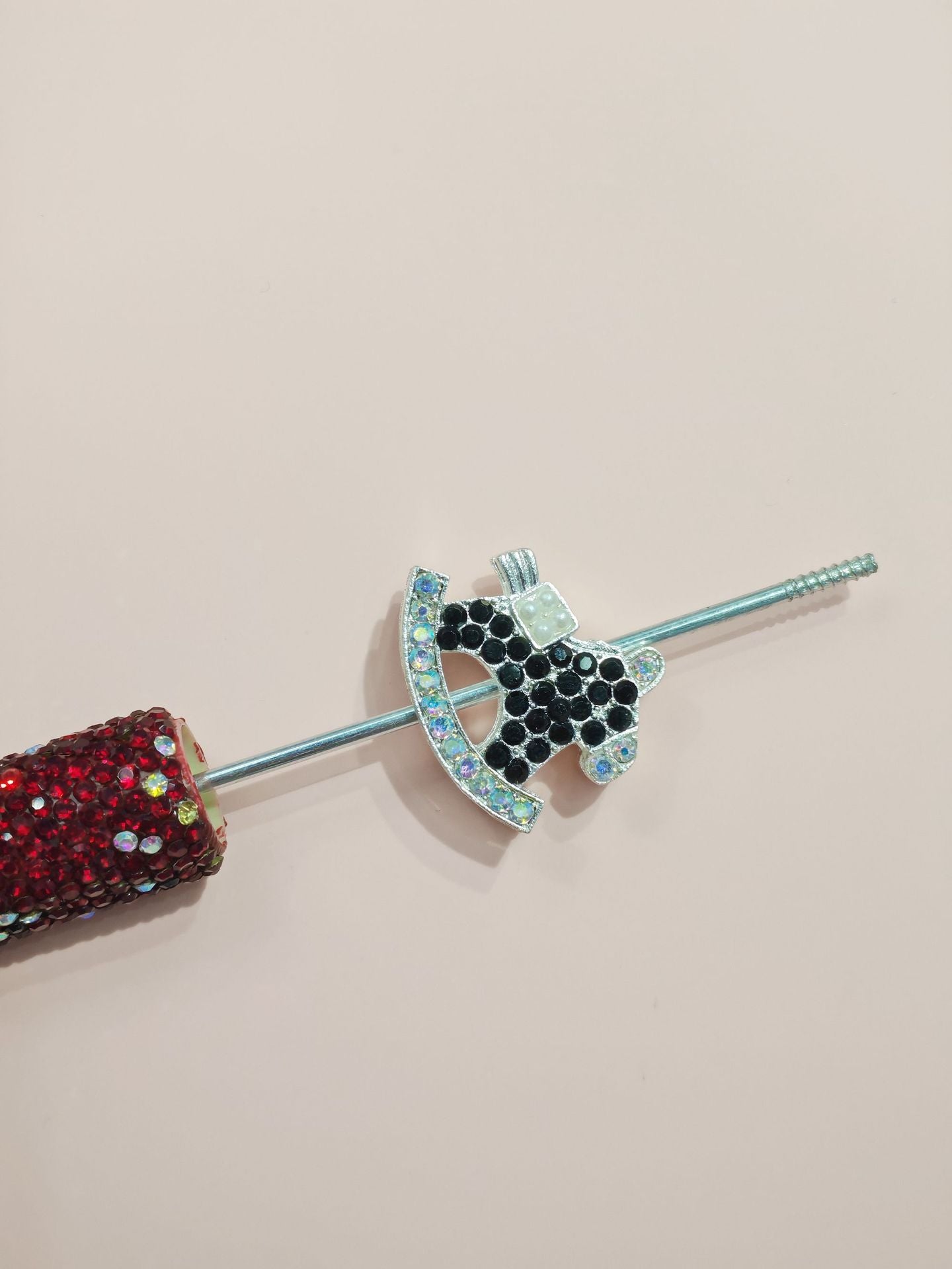 Double-Sided Alloy Little Rocking Horse