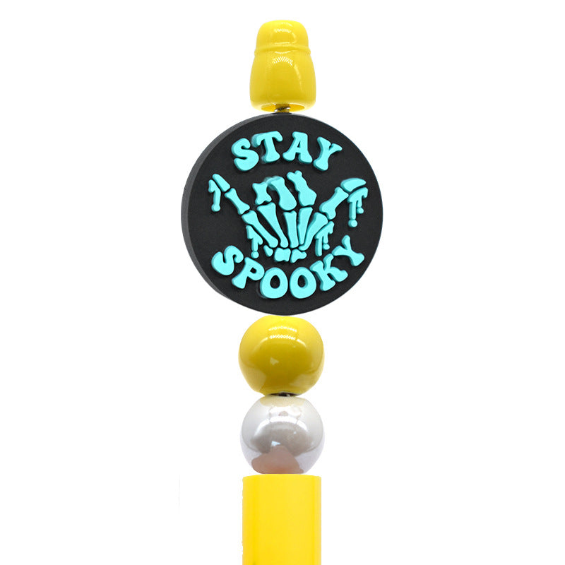 Halloween Cartoon Series Silicone Focus Beads Silicone Focus Beads
