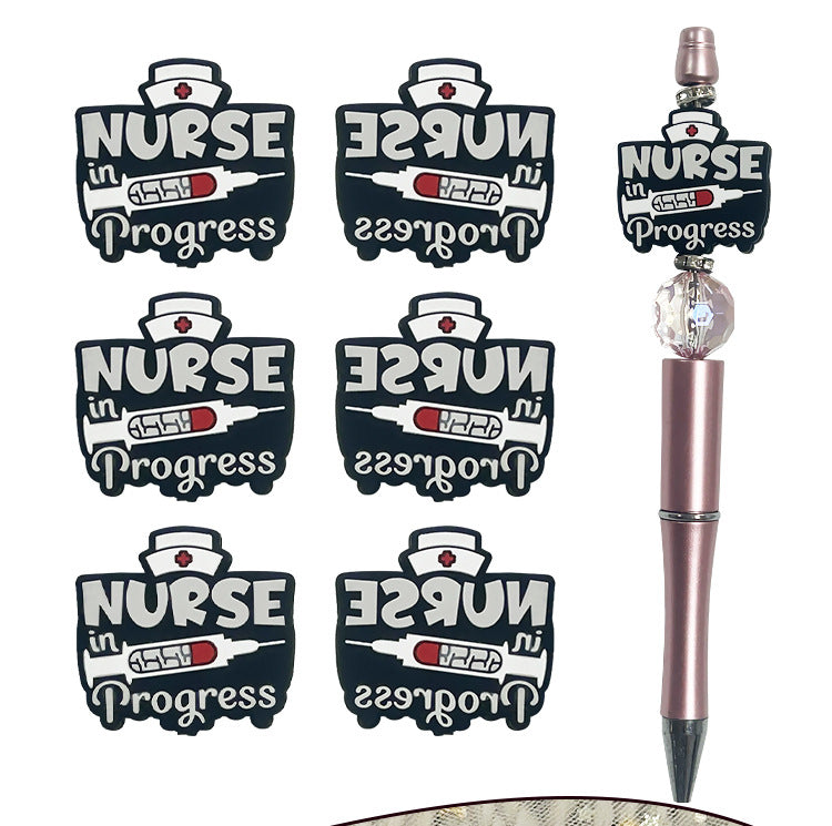 Nurse Series Food Grade Silicone Burnt Beads