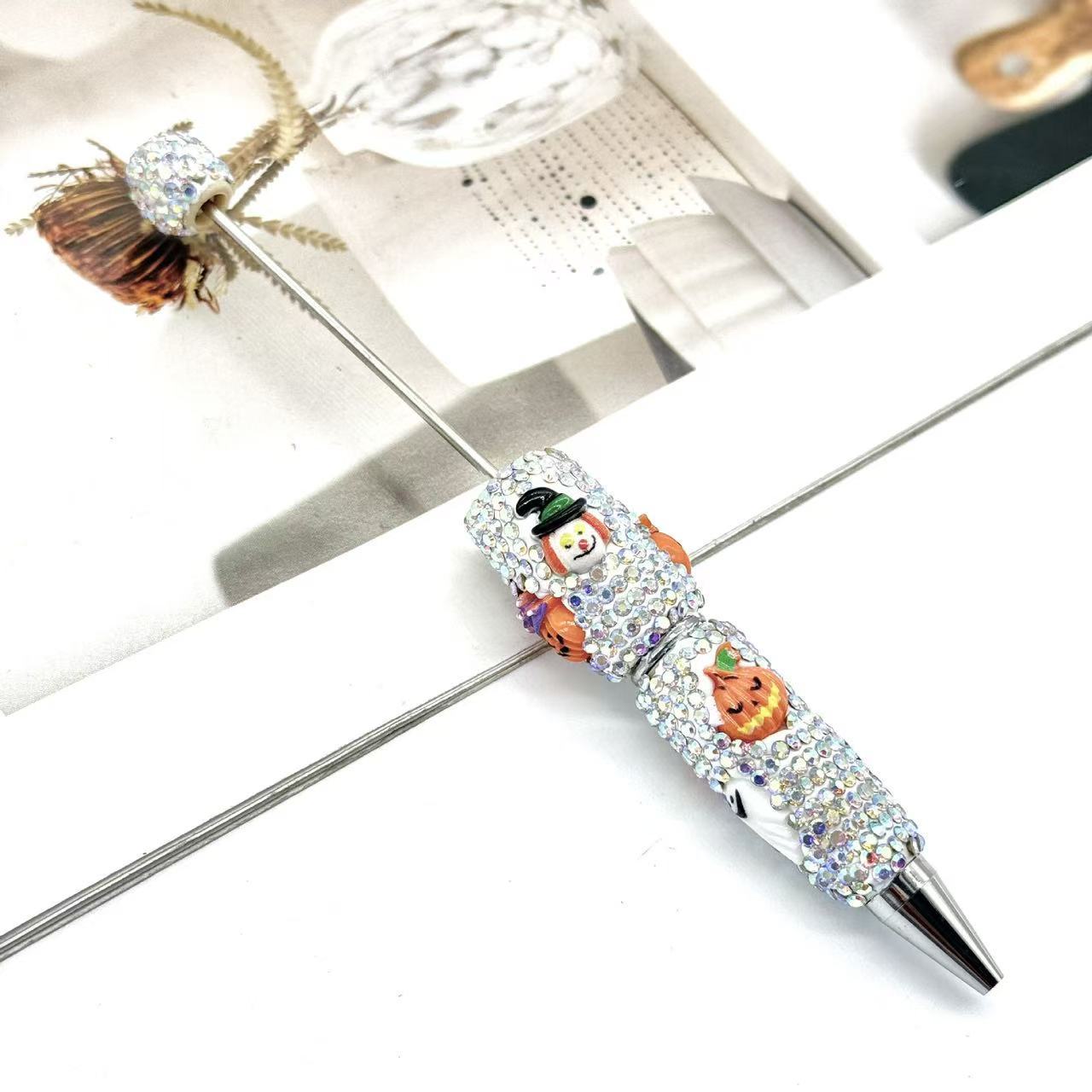Halloween Full Diamond Beaded Pen