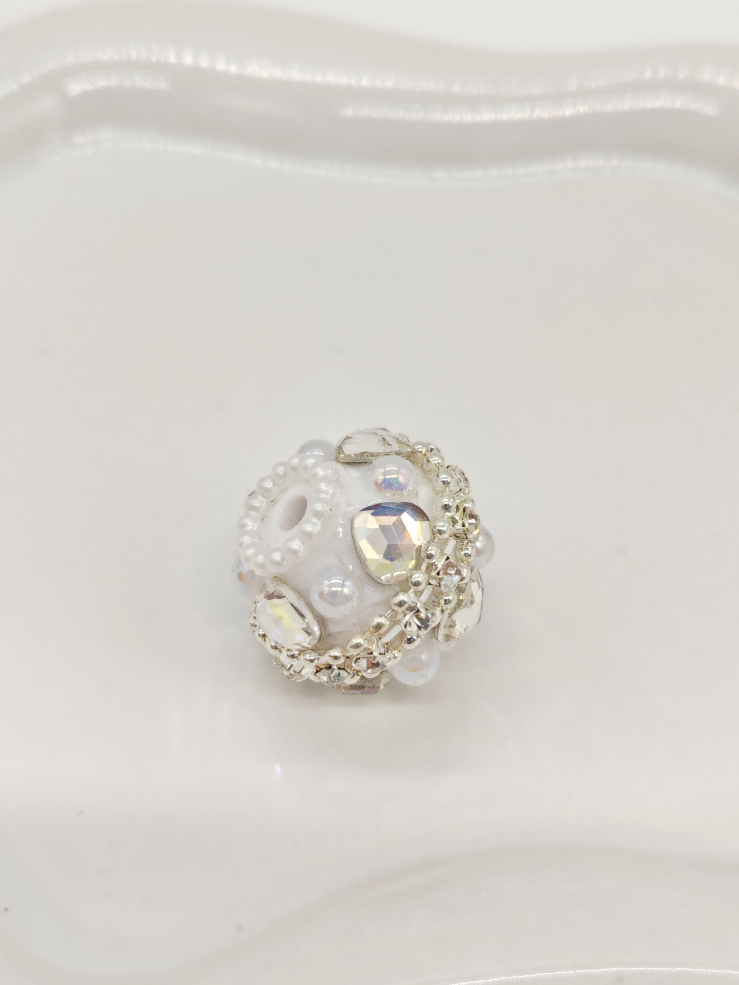 Acrylic Chain Fancy Beads