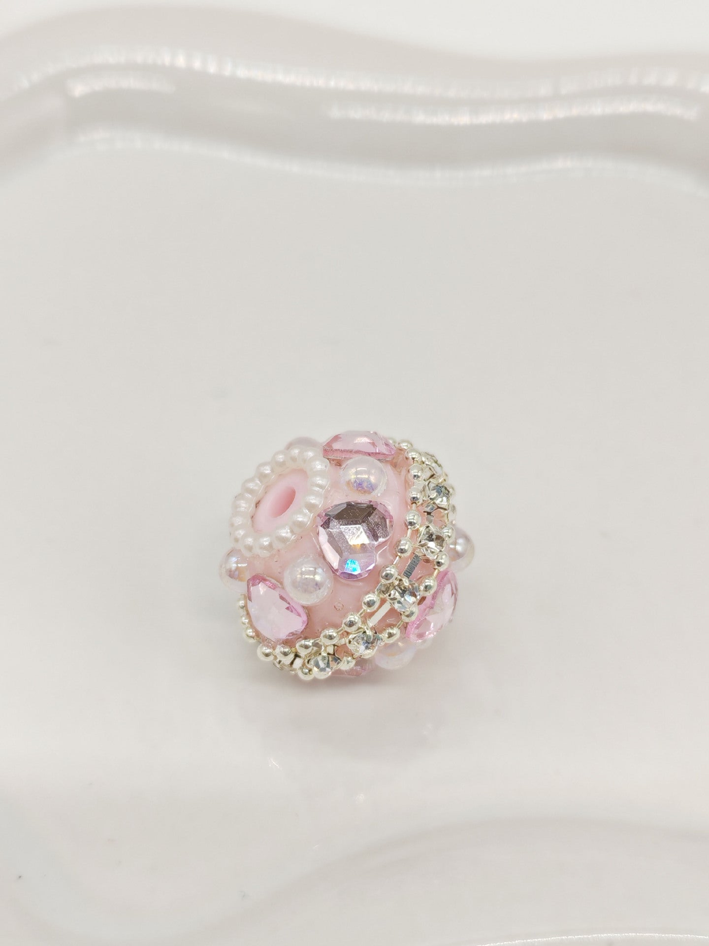 Acrylic Chain Fancy Beads