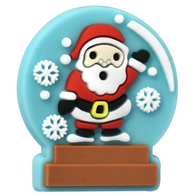 High-Value Christmas Series Silicone Focal Beads Silicone Focal Beads