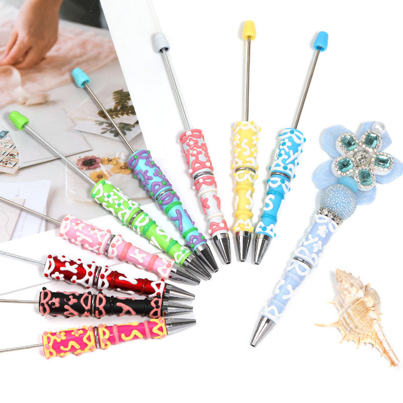 Hand-painted Beaded Pen