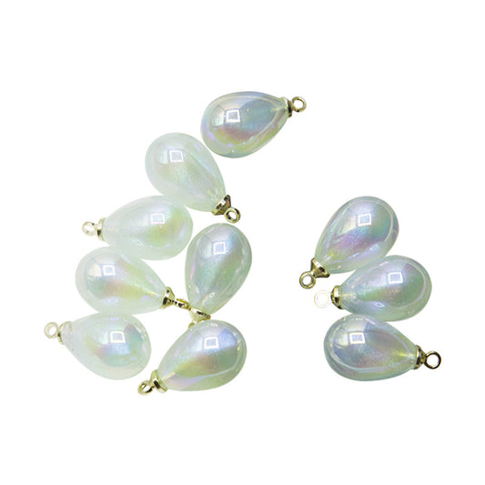Mermaid Pearl Water Drop Pendant Manufacturer Wholesale Ancient Style Hair Accessories Earrings Accessories Clothing Accessories Earrings Pendants diy Decor