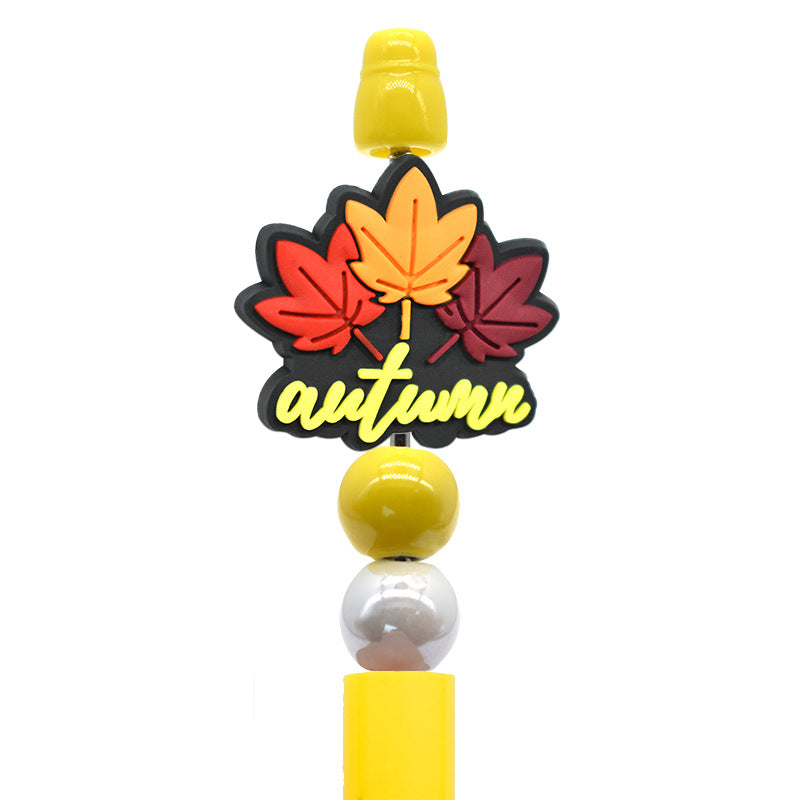 Orange Series Silicone Focal Beads