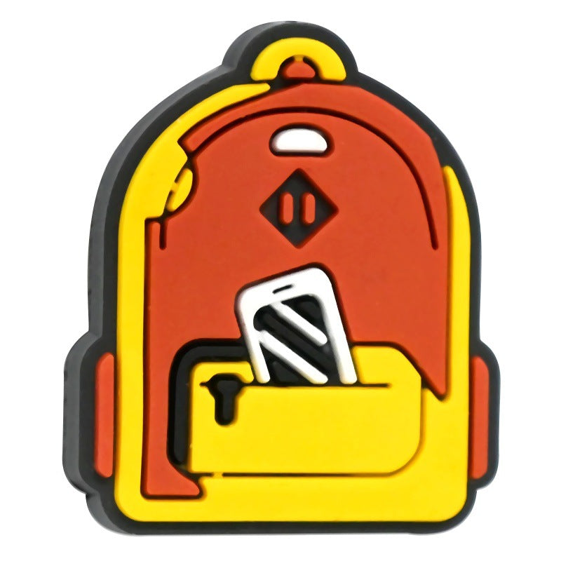 Back-to-School Student Stationery Series Silicone Focal Beads