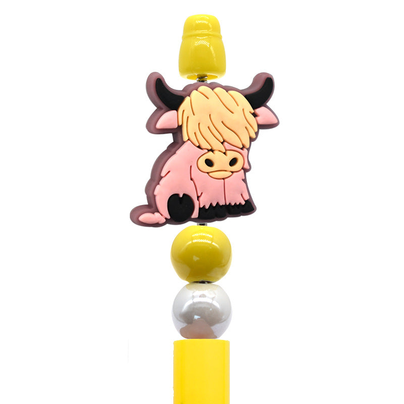 Cartoon Animal Series Silicone Focus Beads Silicone Focus Beads