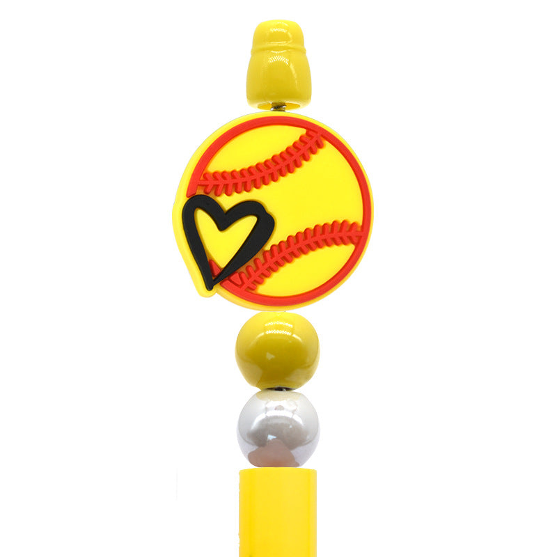 Cartoon Ball Series Silicone Focus Beads Silicone Focus Beads