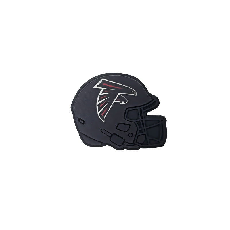 NFL Team Silicone Focal Beads American Football