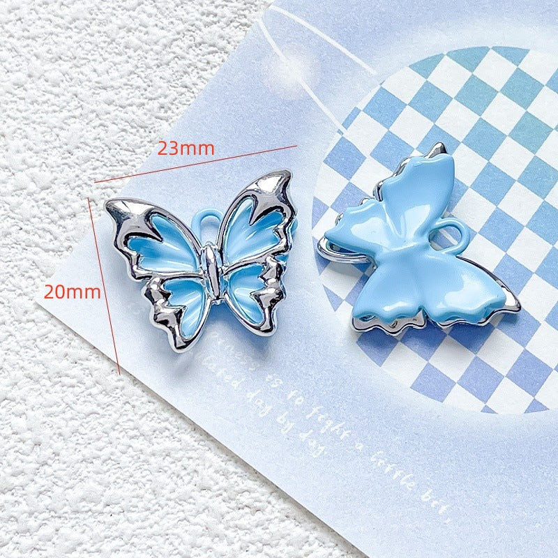 1 pc Alloy Heart Butterfly Cloud Moon Pendant