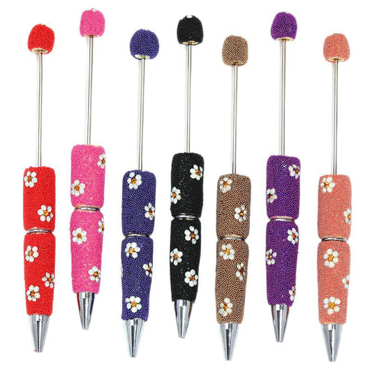 Daisy Full Diamond Beaded Pen