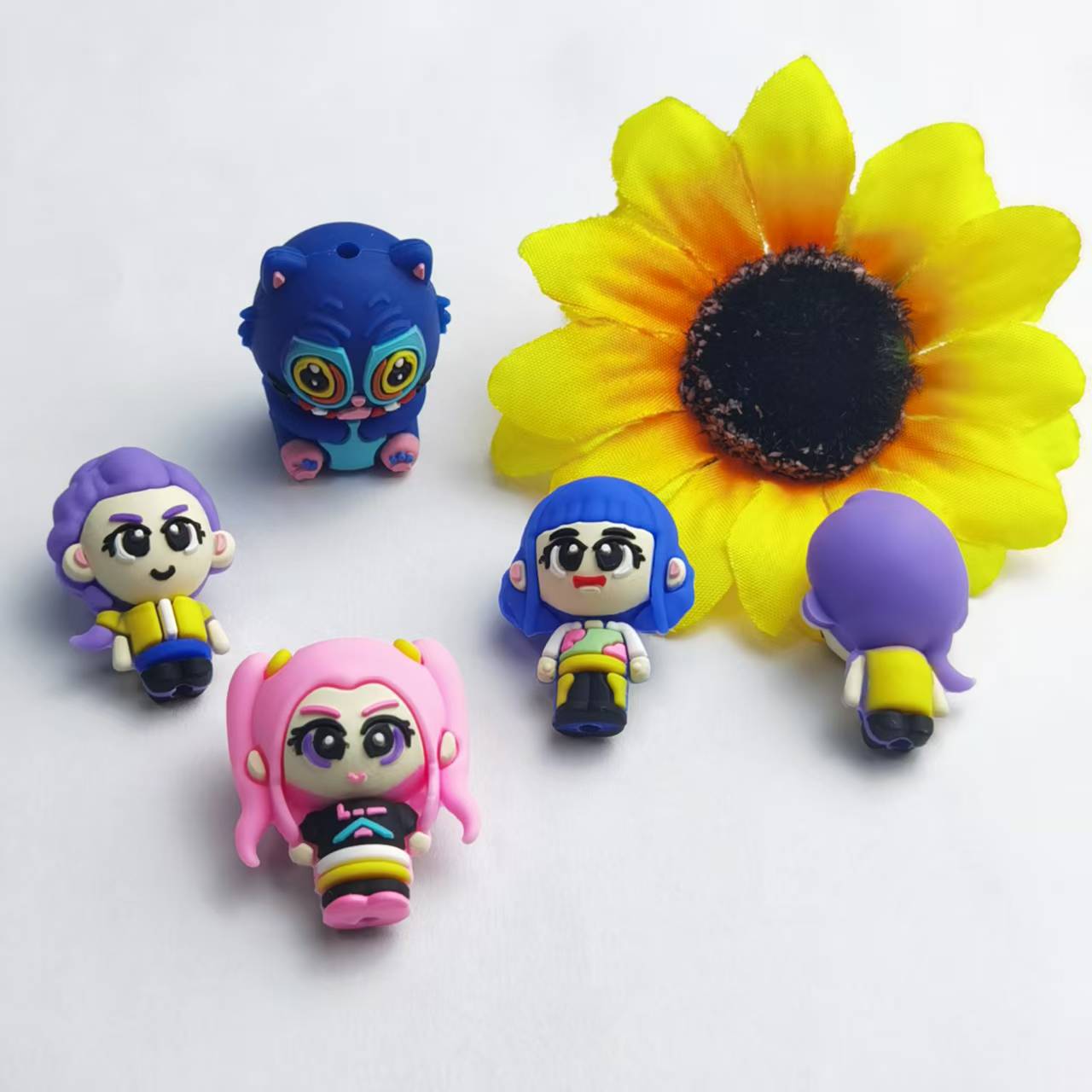 Demon Slayer Silicone Beads