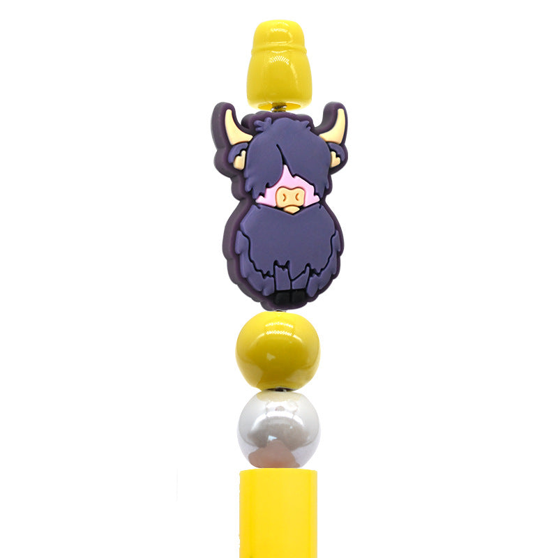 Cartoon Animal Series Silicone Focus Beads Silicone Focus Beads
