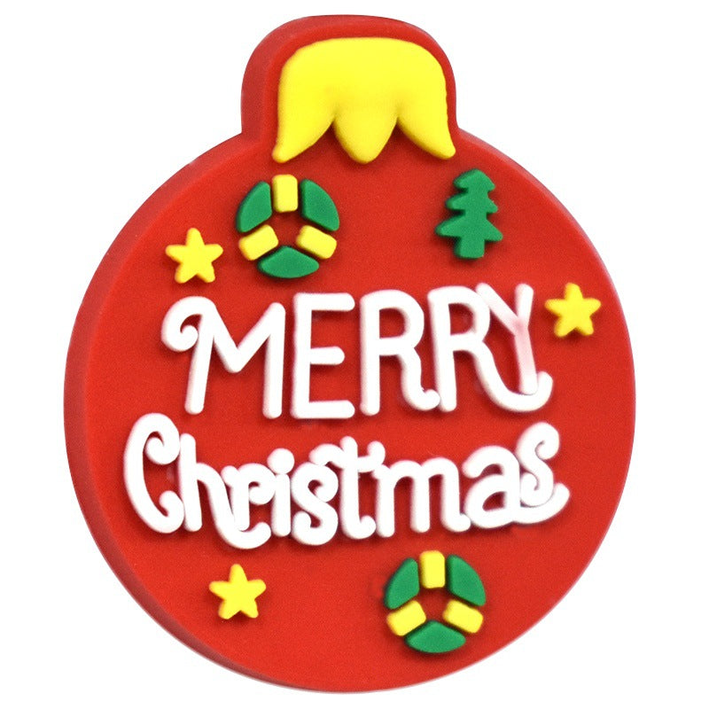 High-Value Christmas Series Silicone Focal Beads Silicone Focal Beads