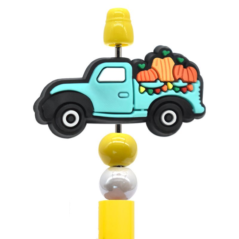 Orange Series Silicone Focal Beads