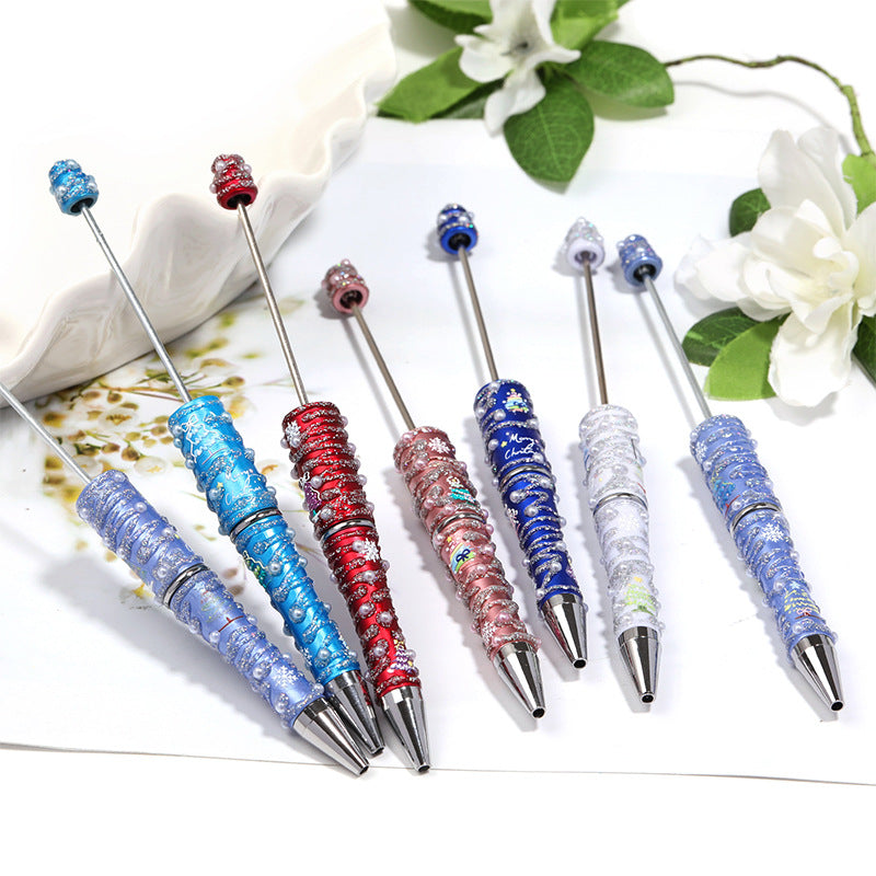 Plastic Painted Beadable pen