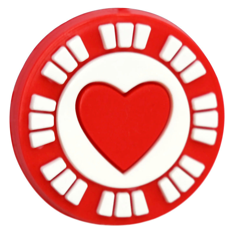 Playing Card Series Silicone Focal Beads
