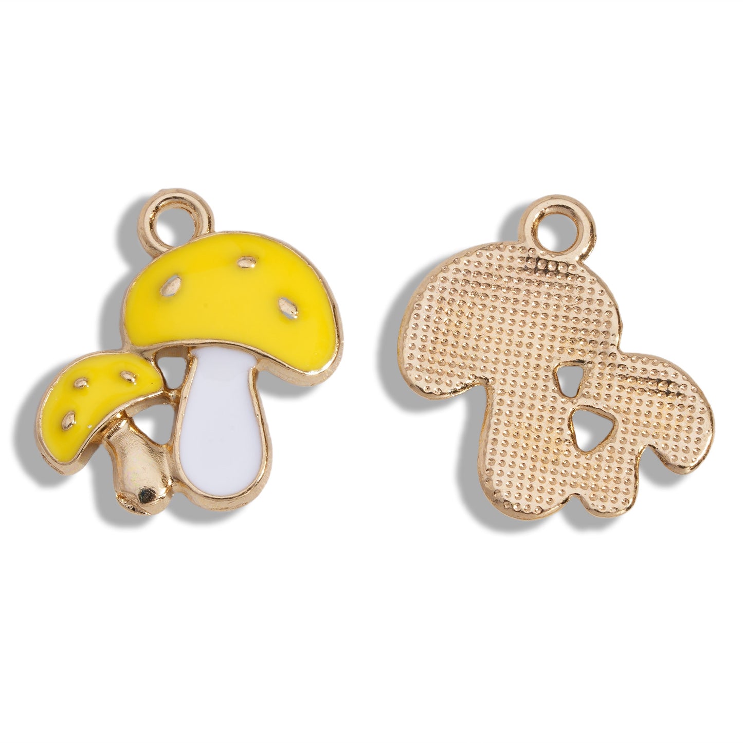 Cartoon Multicolor Double Mushroom Pendant
