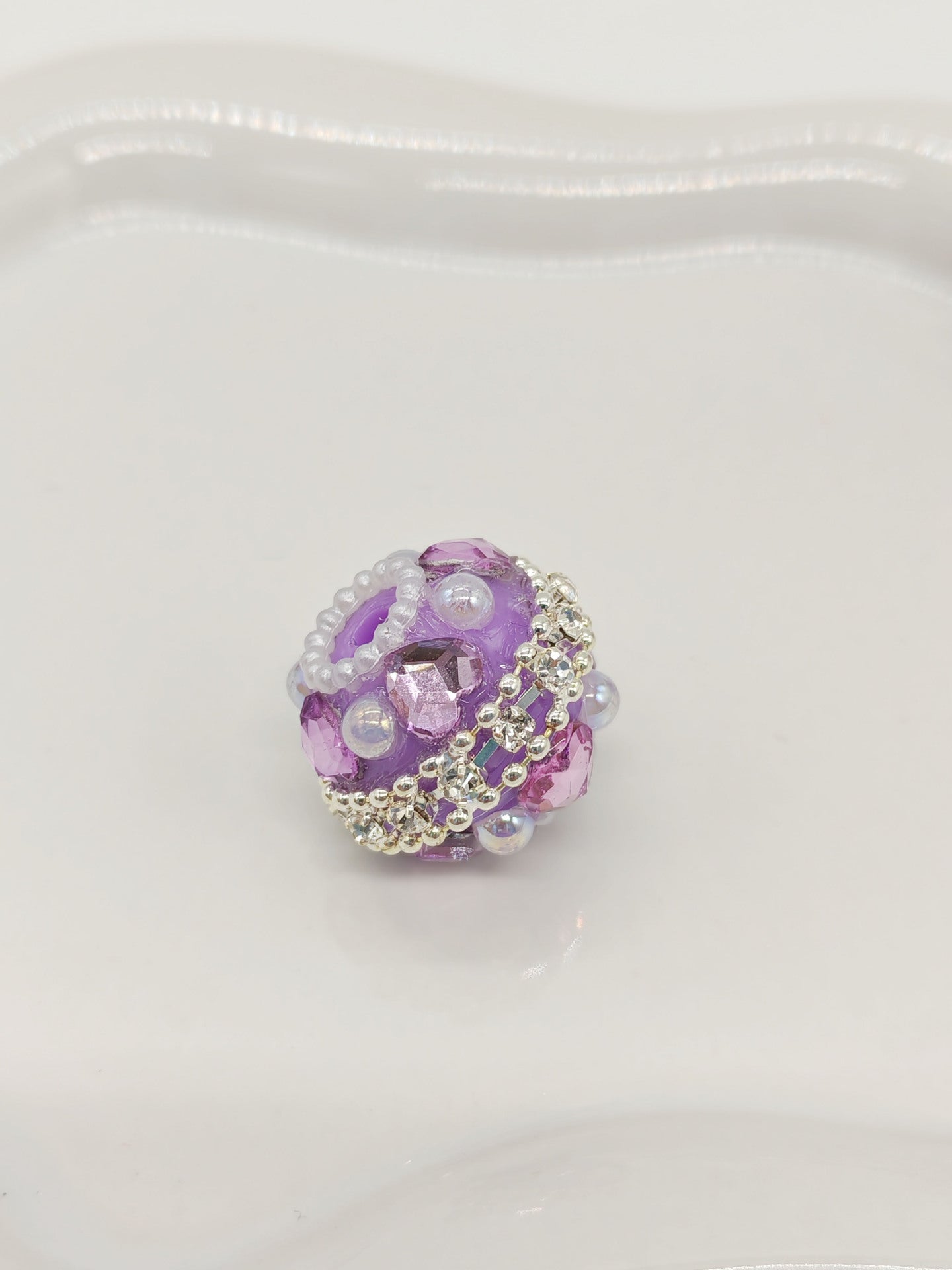 Acrylic Chain Fancy Beads