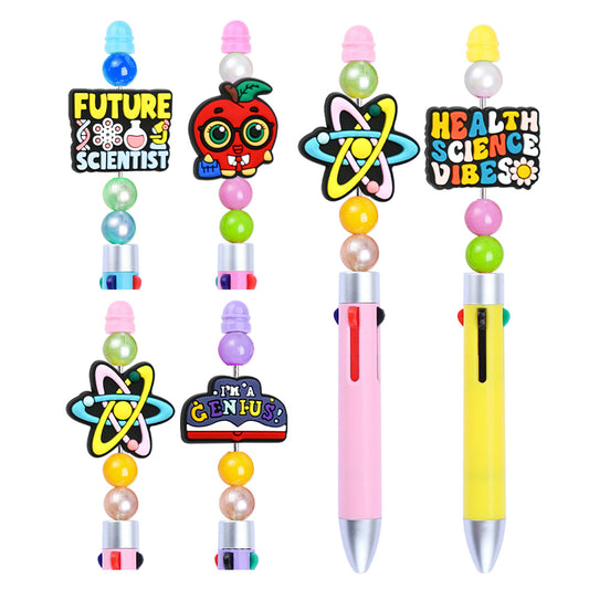 Creative Cartoon PVC Soft Rubber Student High-Value Focus Bead Accessories Silicone Focus Bead Silicone Focus Bead