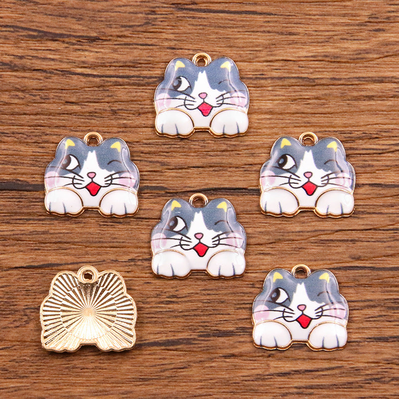 cute cat charms