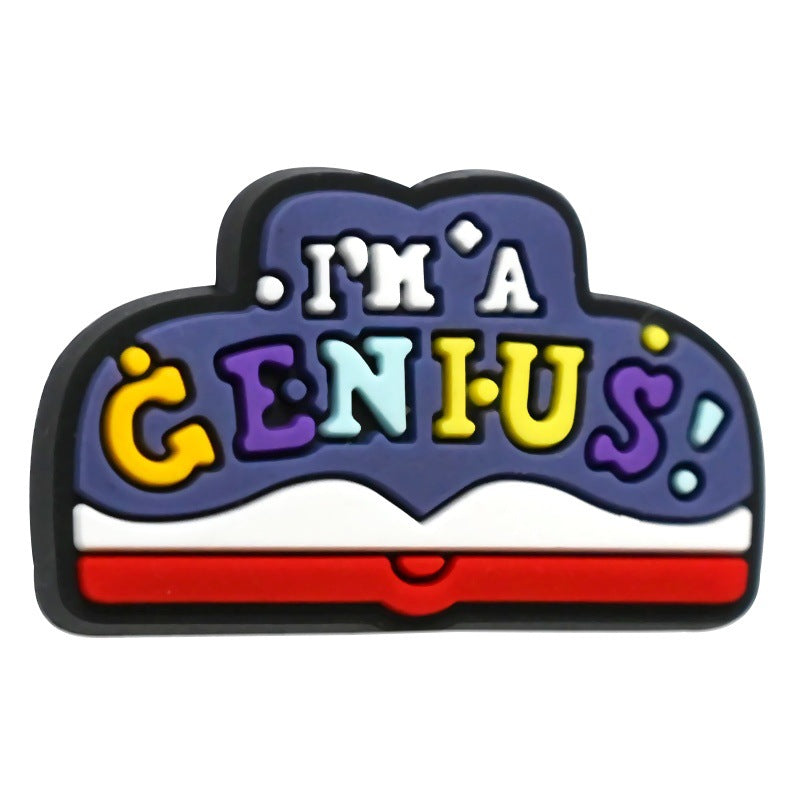 Creative Cartoon PVC Soft Rubber Student High-Value Focus Bead Accessories Silicone Focus Bead Silicone Focus Bead