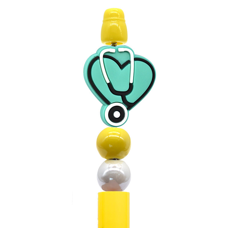 Cute Cartoon Medical Series Silicone Focus Beads Silicone Focus Beads