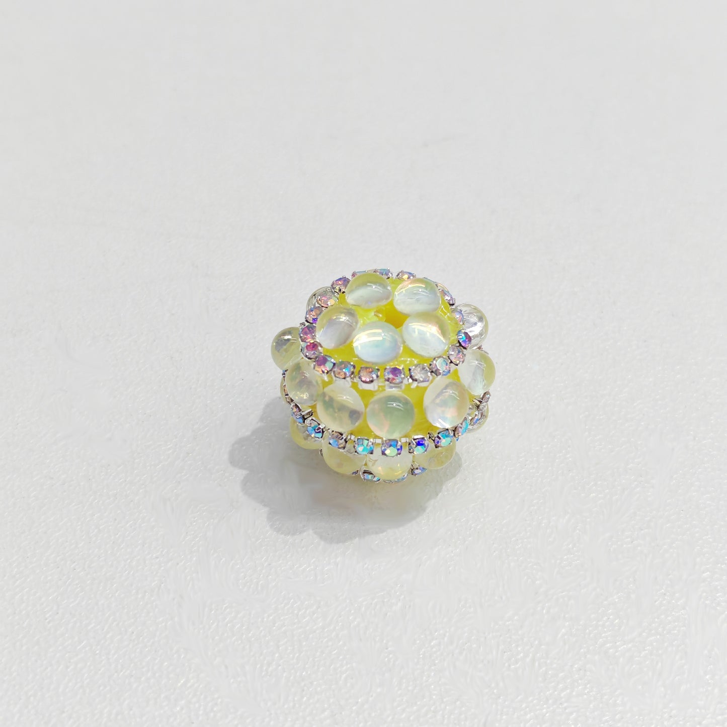 Acrylic Fancy Round Bead Drill Ball