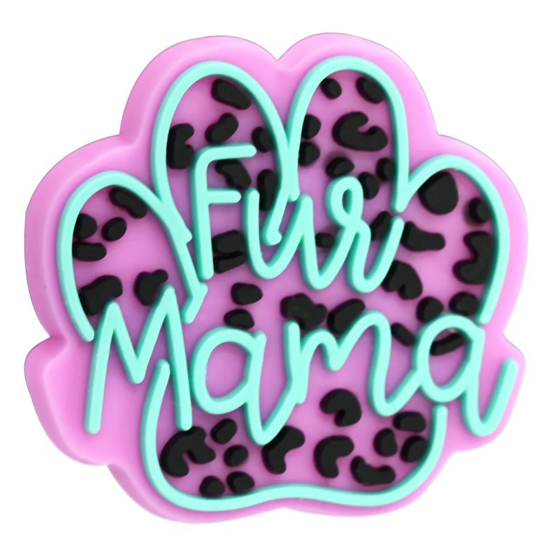 Mother's Day Series Silicone Focus Beads