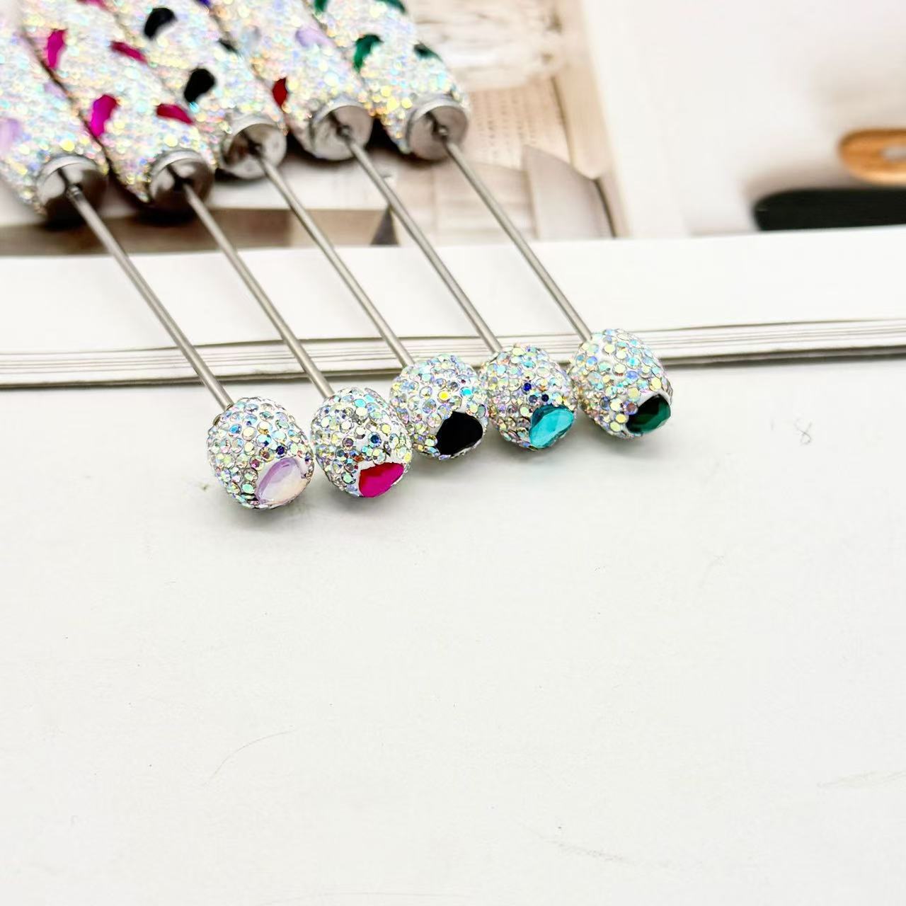 Heart Touch Screen Full Diamond Beaded Pen