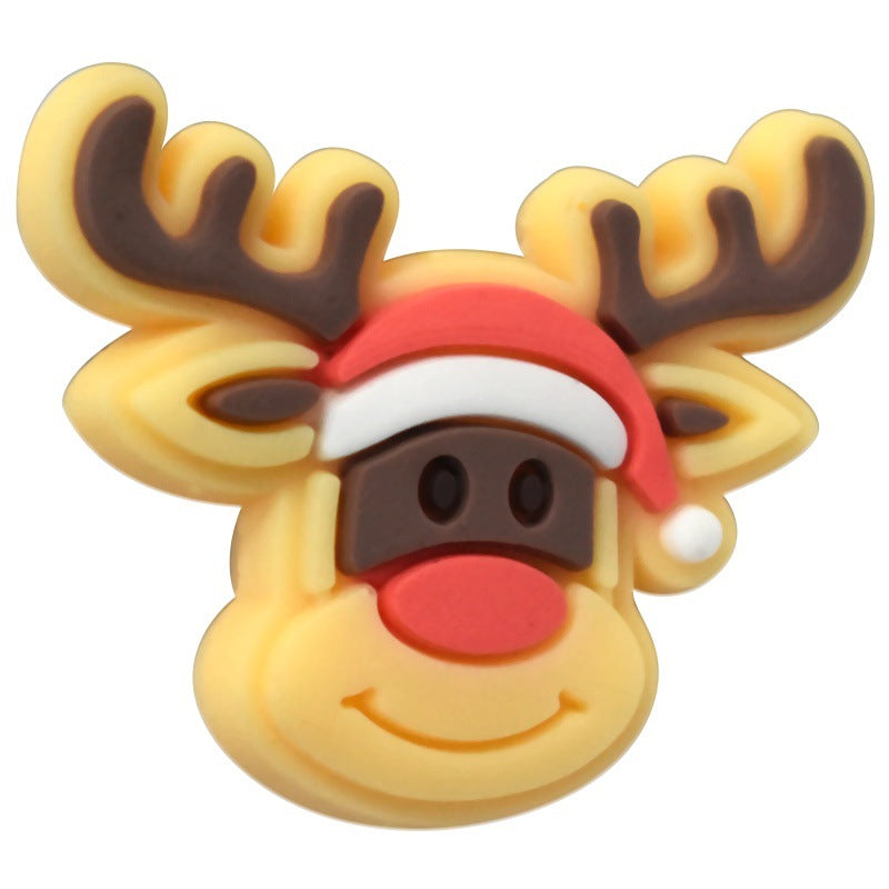 High-Value Christmas Series Silicone Focal Beads Silicone Focal Beads